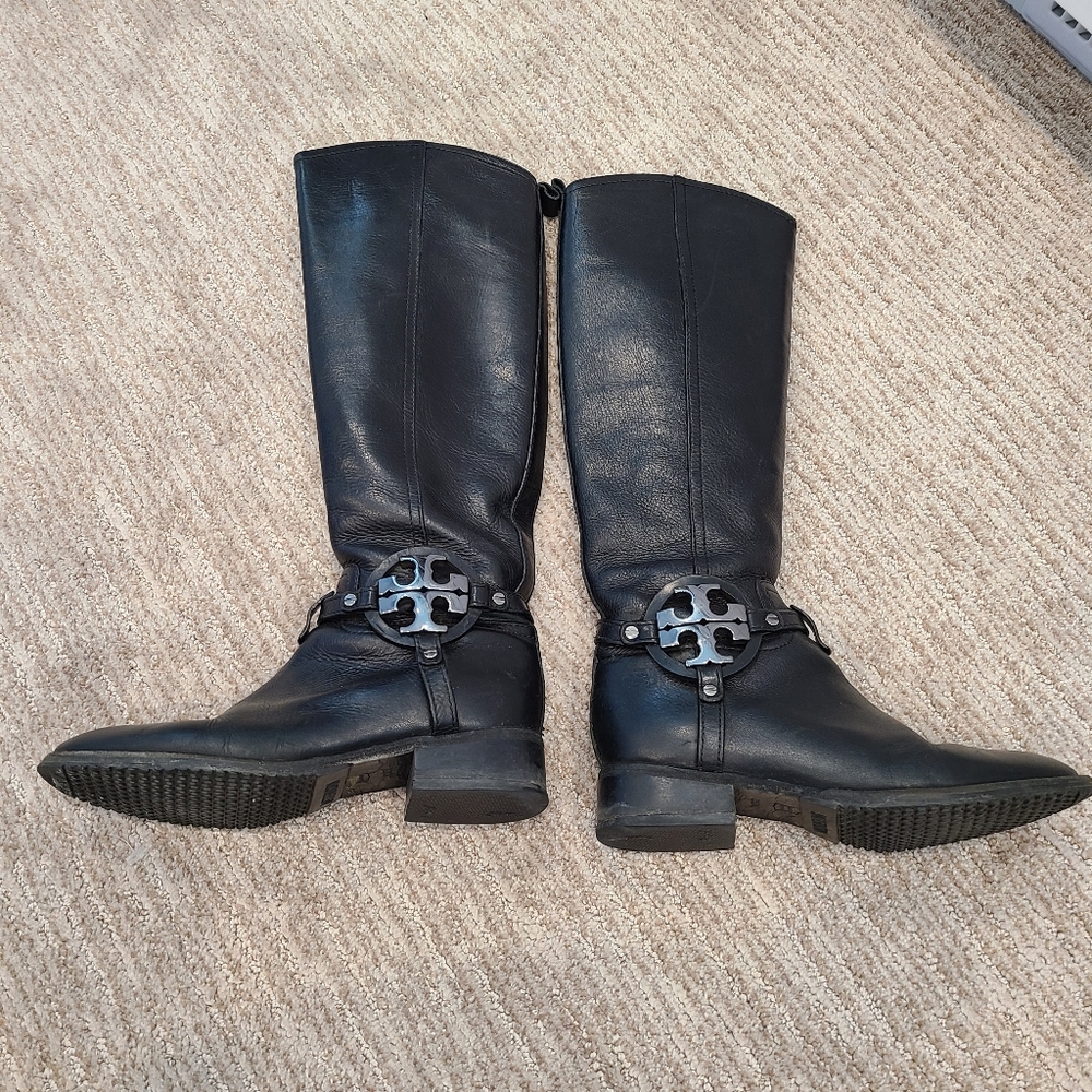 Tory Burch leather boots